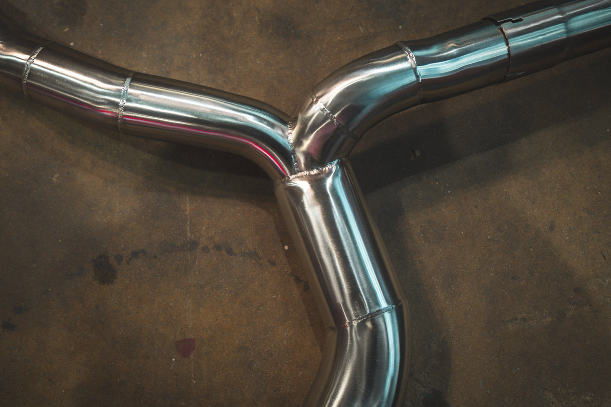 Mercedes Benz AMG GT43 Valved Sport Exhaust System Valvetronic Designs
