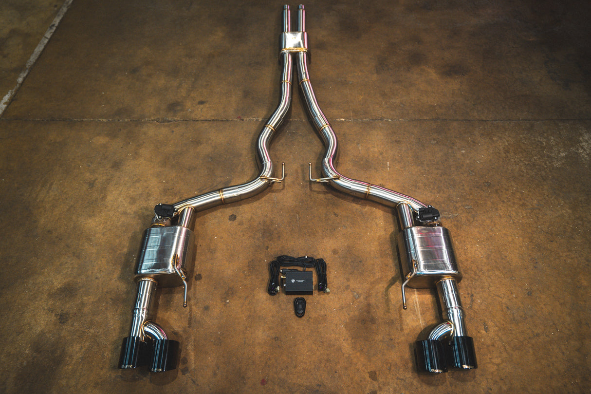 Ford Mustang GT S650 Valved Sport Exhaust System Valvetronic Designs