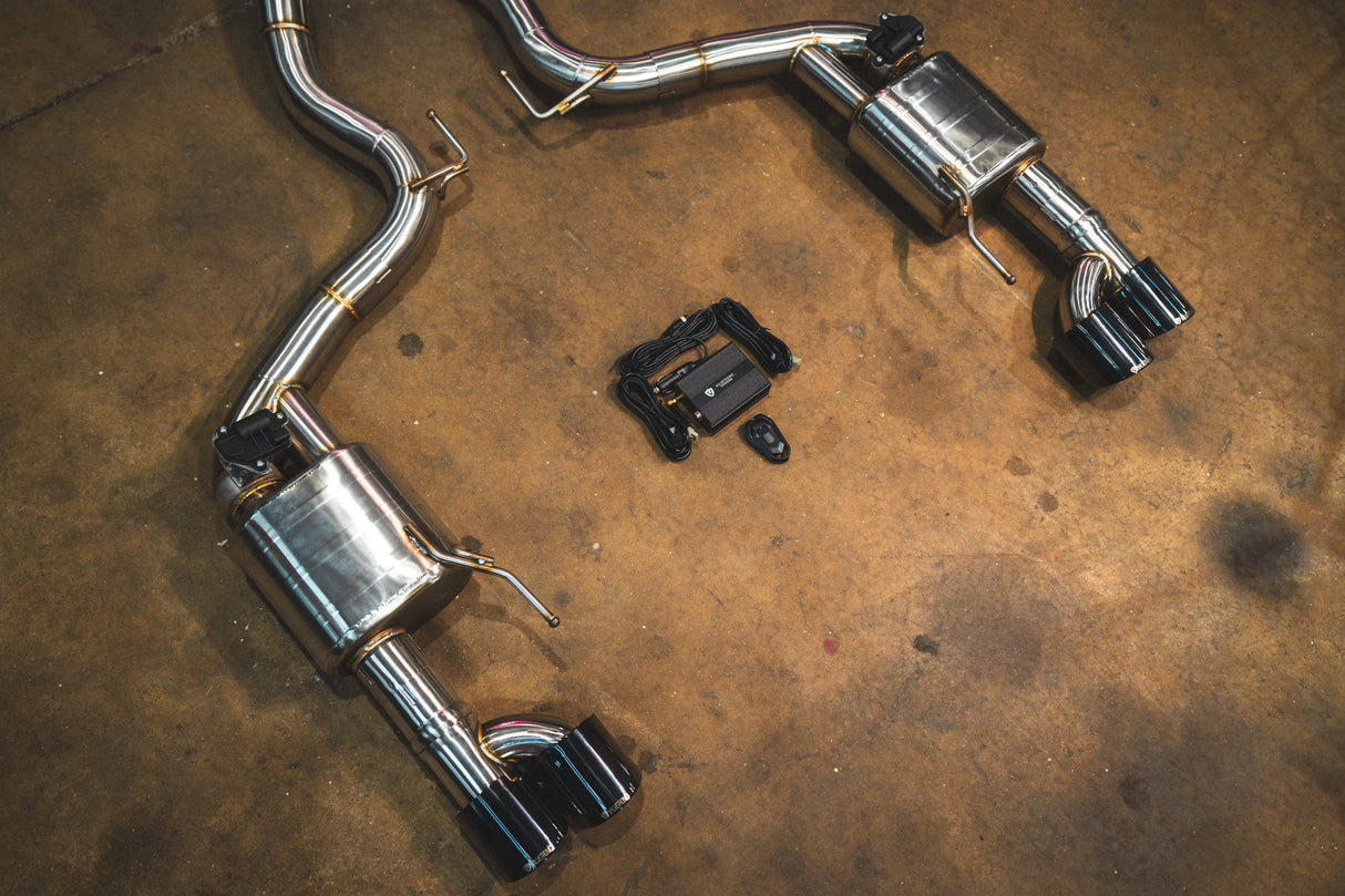 Ford Mustang GT S550 Valved Sport Exhaust System Valvetronic Designs