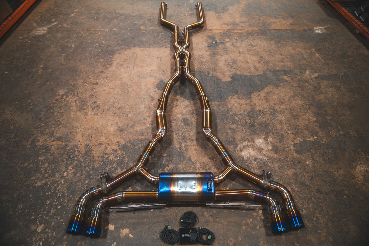 BMW X5M / X6M F95 / F96 VALVED SPORT EXHAUST SYSTEM Valvetronic Designs