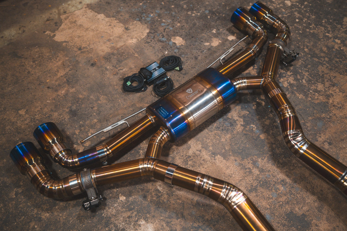 BMW X5M / X6M F95 / F96 VALVED SPORT EXHAUST SYSTEM Valvetronic Designs