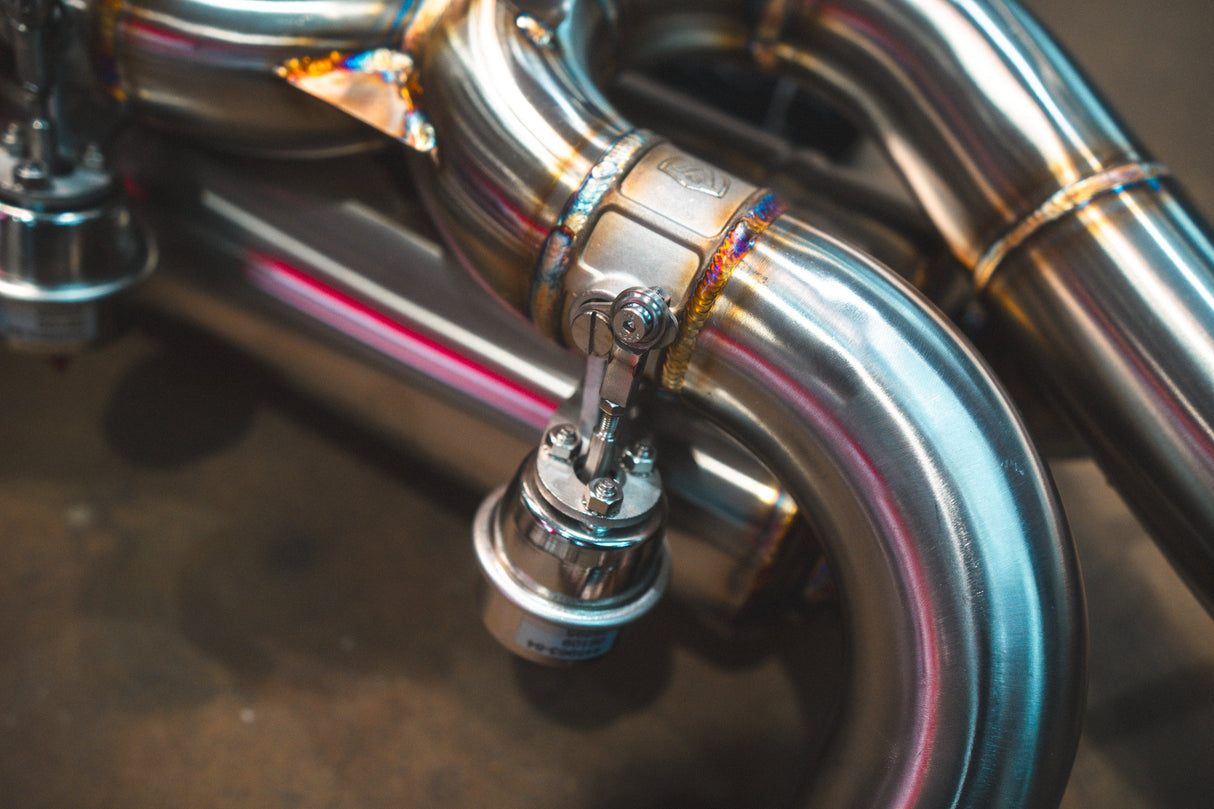 Aston Martin DBS V12 Valved Sport Exhaust System Valvetronic Designs