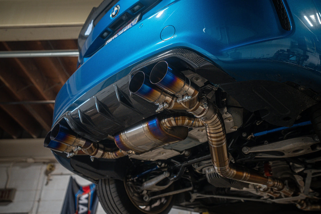 BMW F87 M2 Competition Equal Length Valved Sport Exhaust System Valvetronic Designs