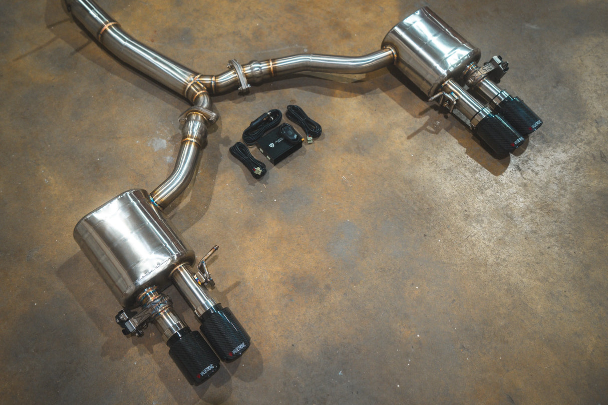 Audi B9 S4 / S5 Valved Sport Exhaust System Valvetronic Designs
