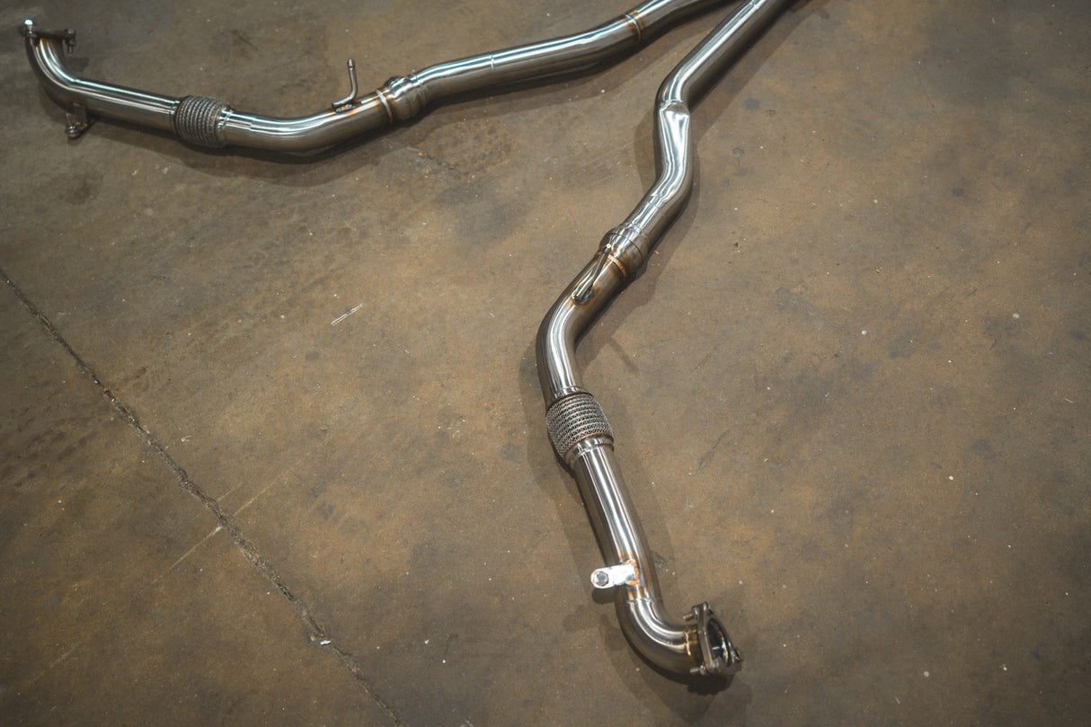 Audi B9 S4 / S5 Valved Sport Exhaust System Valvetronic Designs