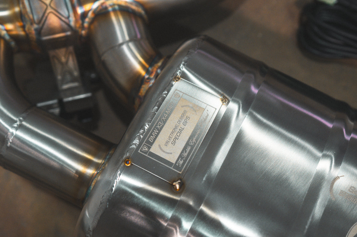 BMW X3 / X4 M40i Valved Sport Exhaust System Valvetronic Designs