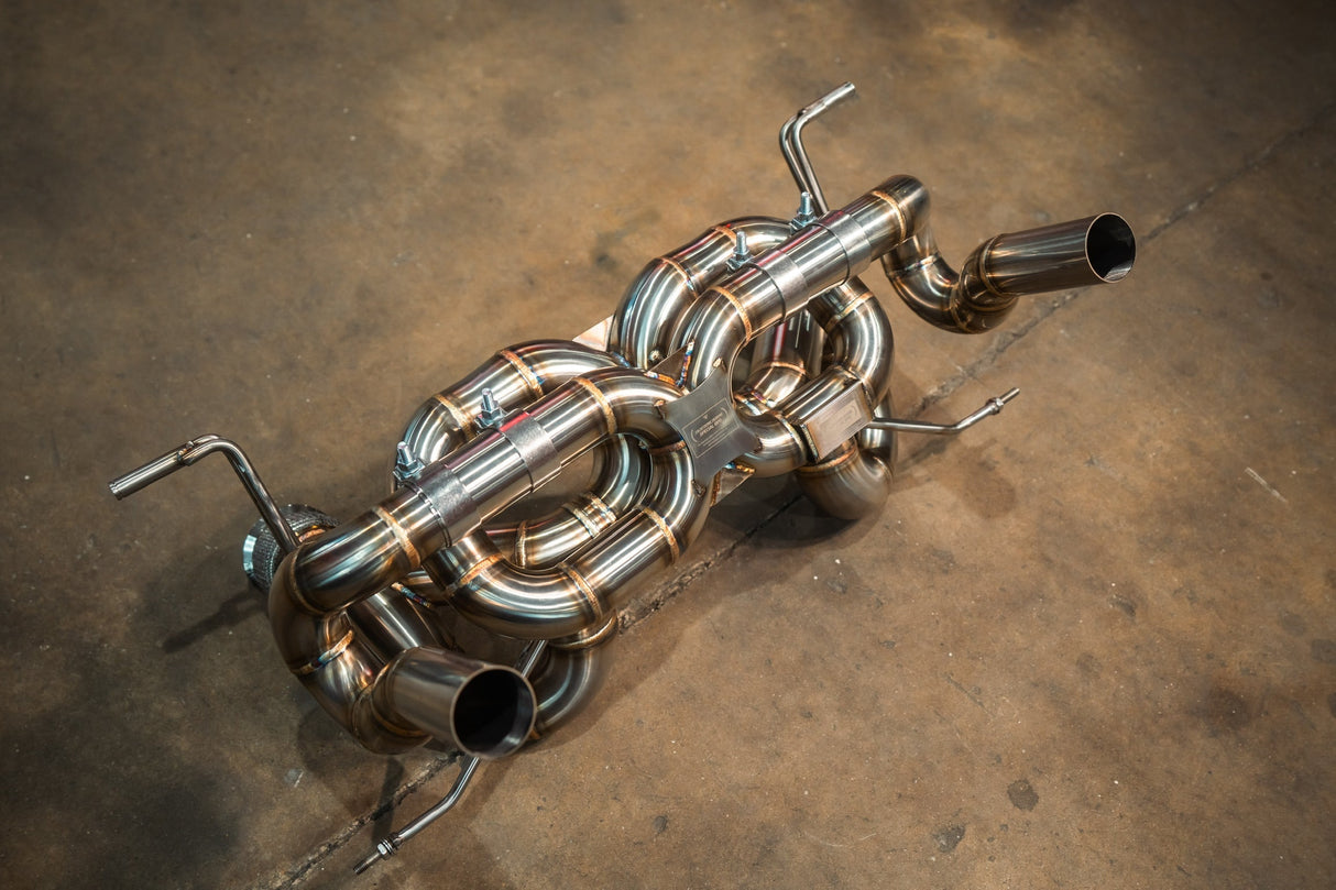 Lamborghini Huracan Performante / EVO / STO / Tecnica True F1 / Valved Exhaust system Valvetronic Designs