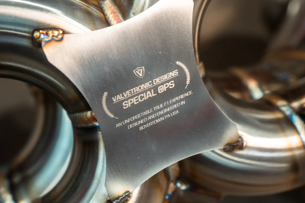 Lamborghini Huracan True F1 / Valved Exhaust System (LP580/610) Valvetronic Designs