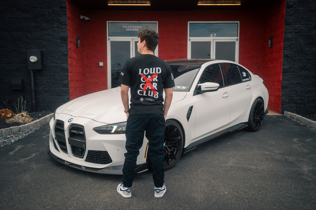 Loud Car Car Club Tee Valvetronic Designs