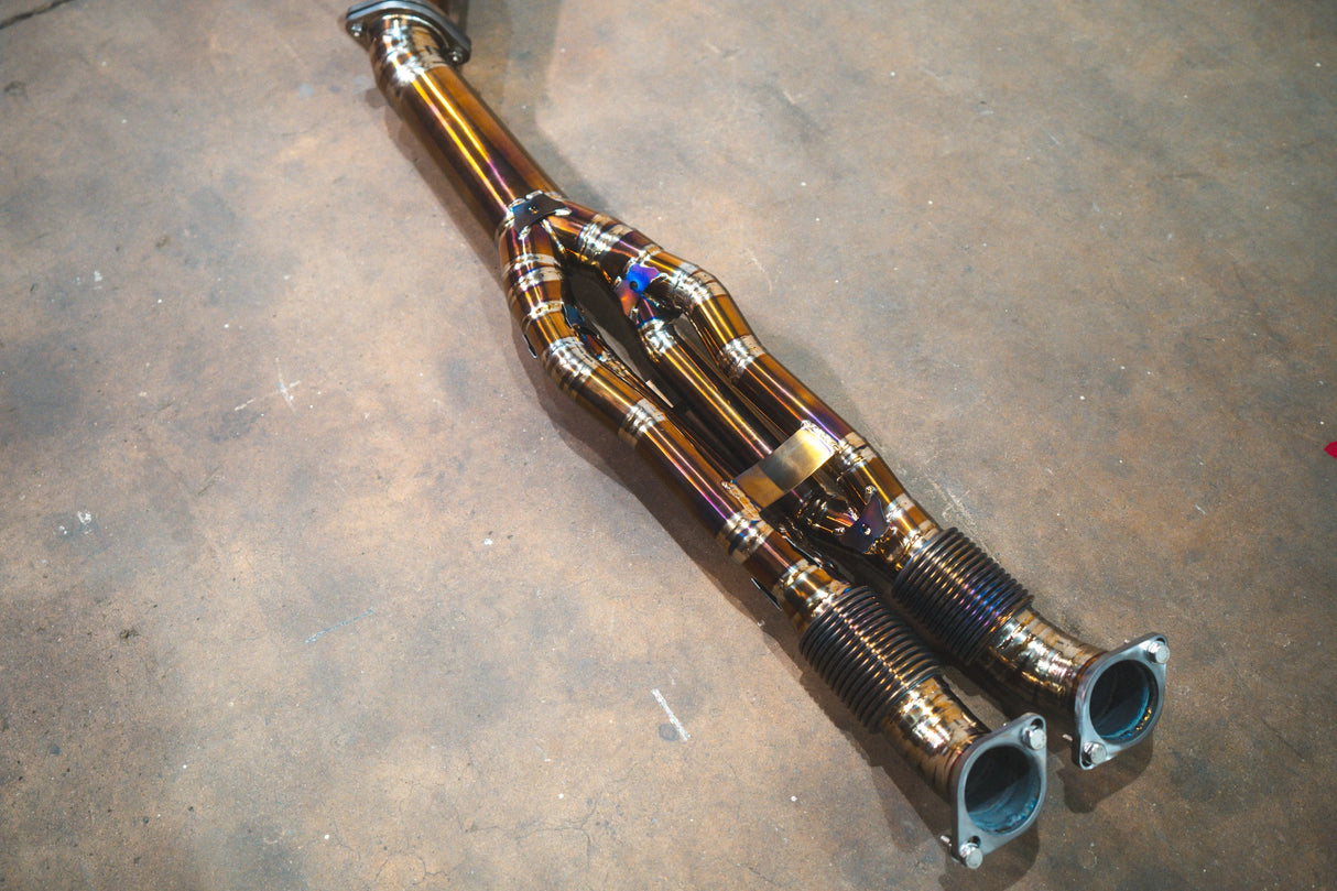Nissan GTR R35 Valved Sport Exhaust System Valvetronic Designs