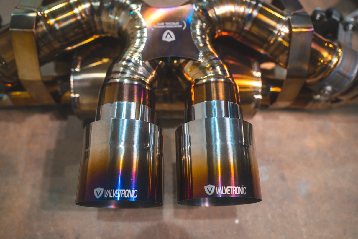 Valvetronic Valved Sport Exhaust System for Porsche 992 GT3/RS Valvetronic Designs
