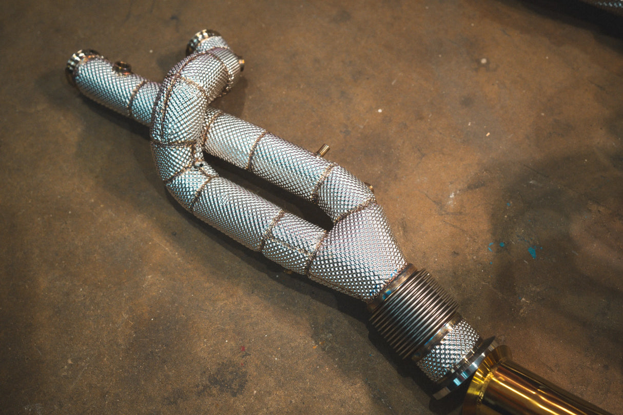 Lamborghini Aventador SVJ/Ultimae Valved Sport Exhaust System Valvetronic Designs
