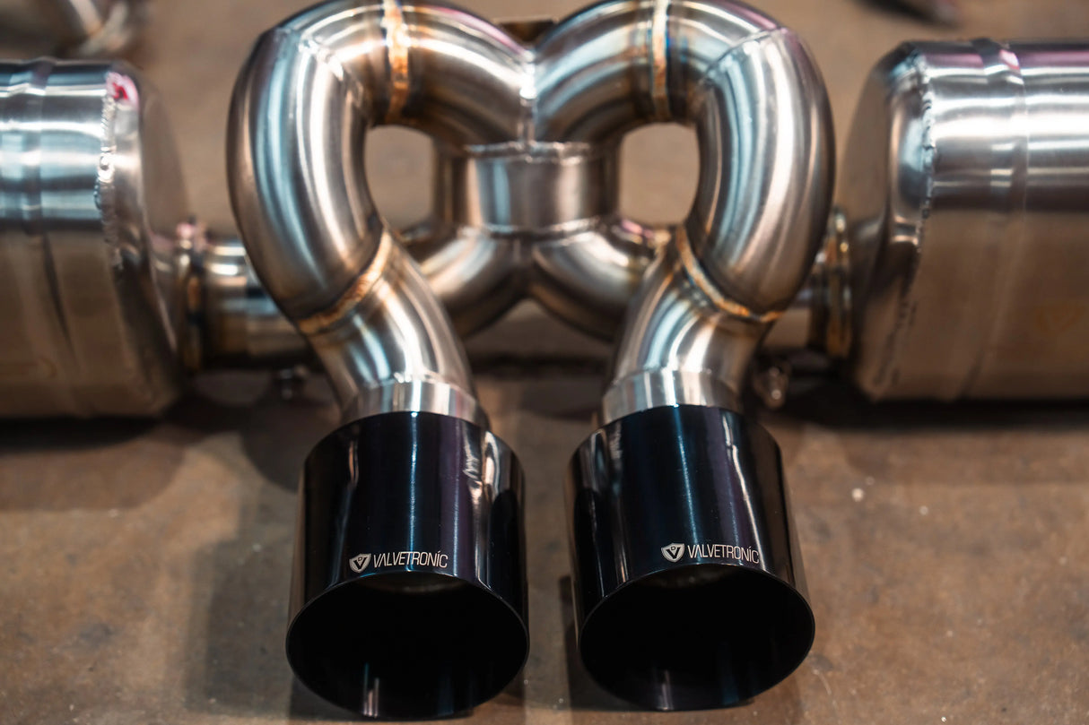 Valvetronic Valved Sport Exhaust System for Porsche GT3/RS 991.1 / 991.2 Valvetronic Designs