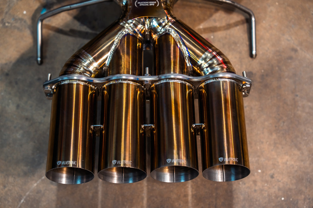 Mclaren 765LT F1 Race Exhaust System Valvetronic Designs