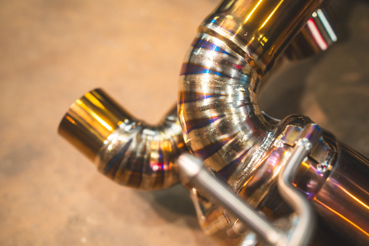Ferrari 488 GTB Valved Sport Exhaust System Valvetronic Designs