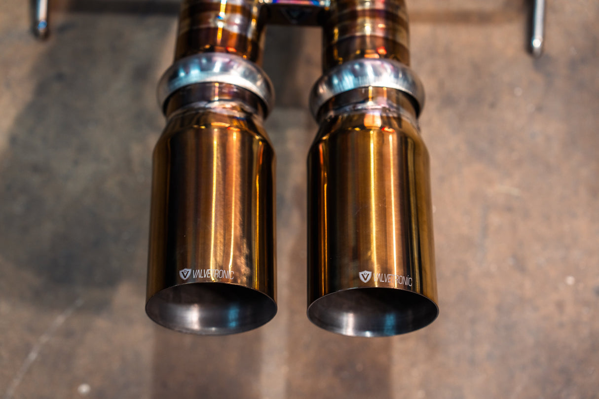 Mclaren 750S F1 Race Exhaust System Valvetronic Designs