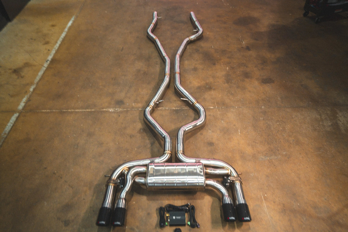 BMW X5M / X6M Valved Sport Exhaust System (F85 / F86) Valvetronic Designs