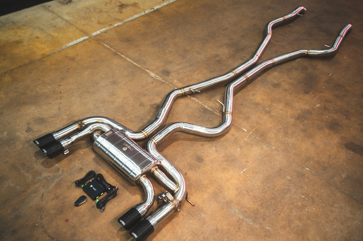 BMW X5M / X6M Valved Sport Exhaust System (F85 / F86) Valvetronic Designs