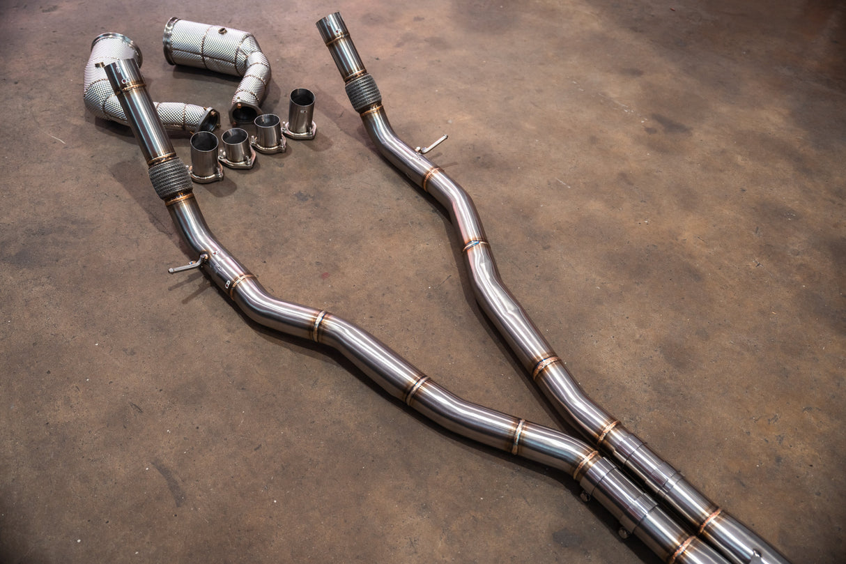 Valved Sport Exhaust System for Porsche 9Y0 Cayenne Valvetronic Designs