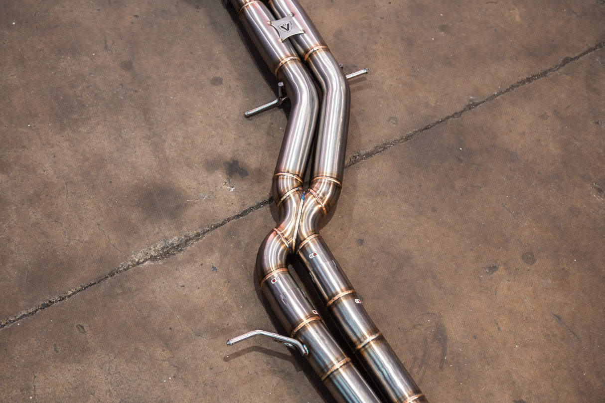 Valved Sport Exhaust System for Porsche 9Y0 Cayenne Valvetronic Designs