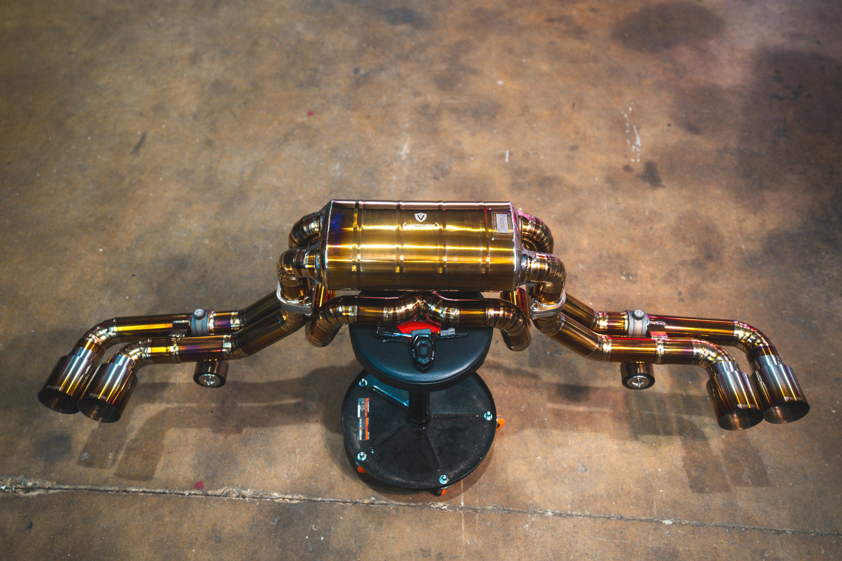 Ferrari F430 Valved Sport Exhaust System Valvetronic Designs