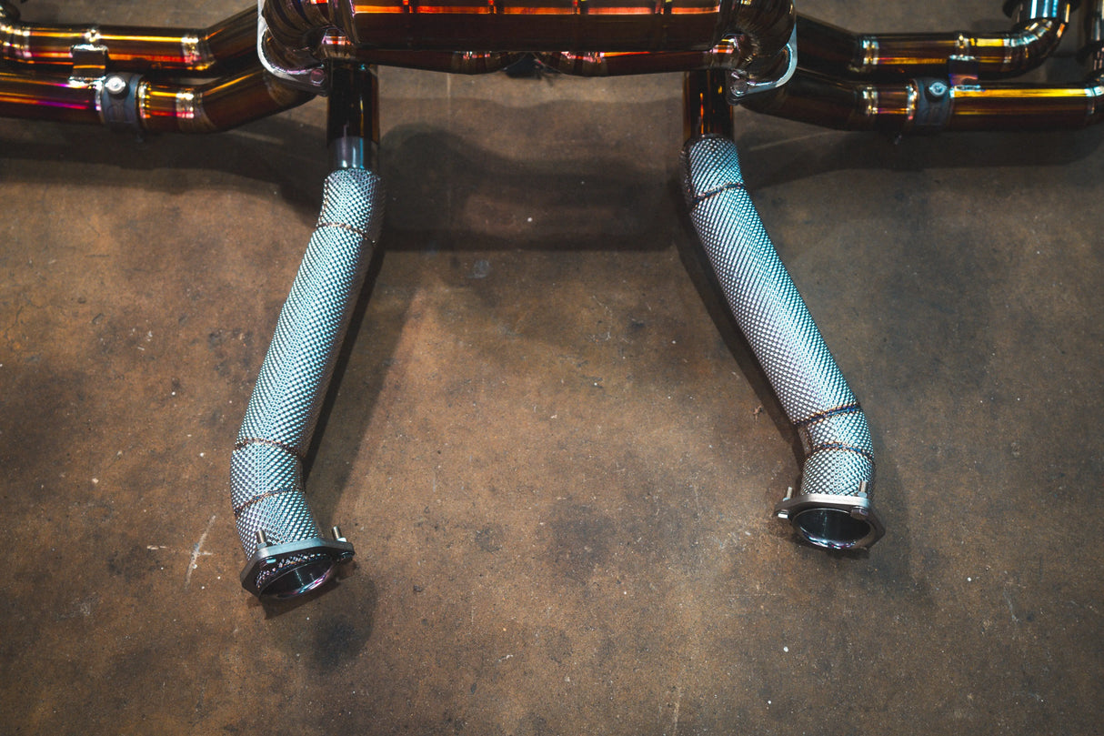 Ferrari F430 Valved Sport Exhaust System Valvetronic Designs