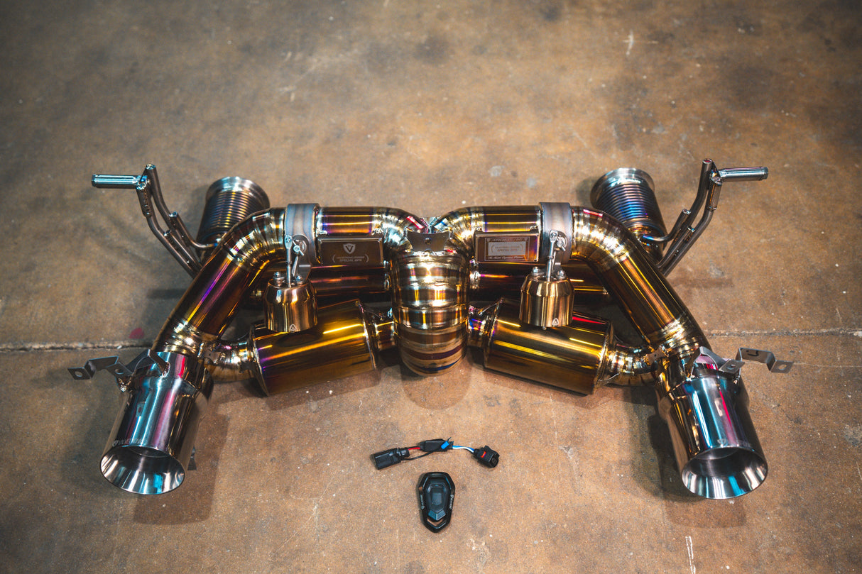 Lamborghini Huracan Performante / EVO / STO / Tecnica True F1 / Valved Exhaust system Valvetronic Designs