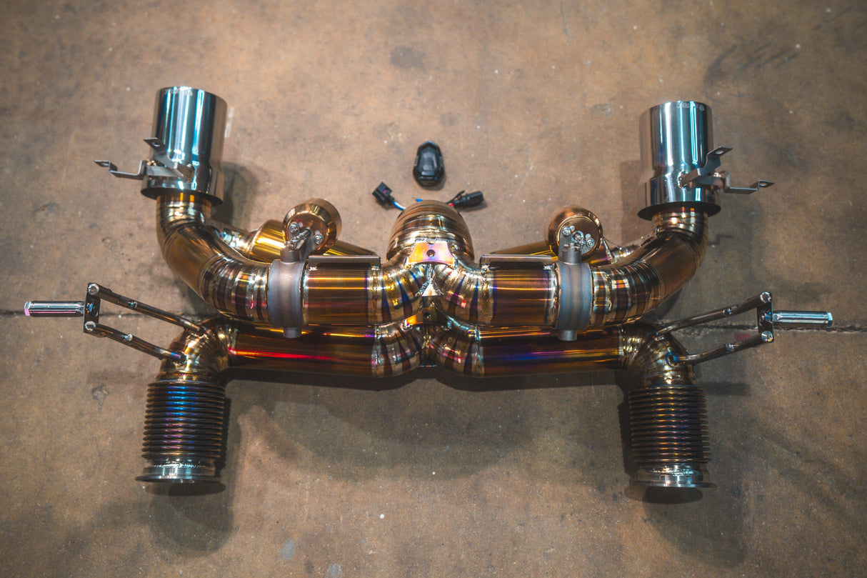 Lamborghini Huracan Performante / EVO / STO / Tecnica True F1 / Valved Exhaust system Valvetronic Designs