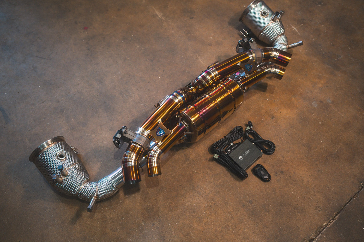 Valvetronic Valved Sport Exhaust System for Porsche 992 Carrera / Turbo Valvetronic Designs