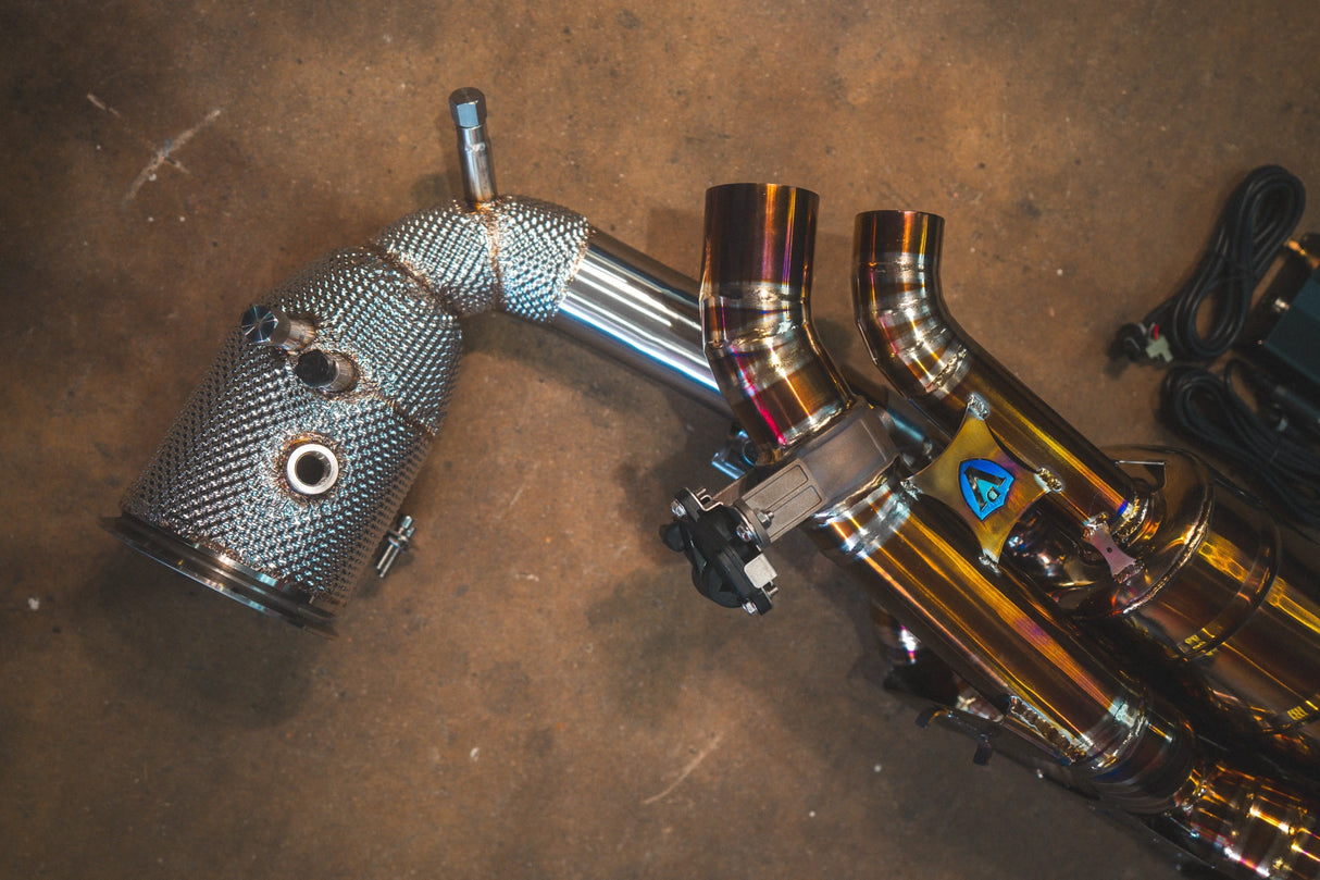 Valvetronic Valved Sport Exhaust System for Porsche 992 Carrera / Turbo Valvetronic Designs
