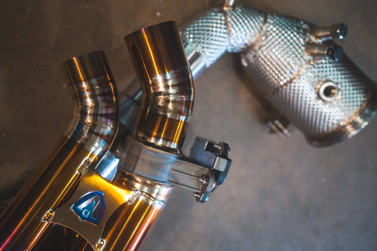 Valvetronic Valved Sport Exhaust System for Porsche 992 Carrera / Turbo Valvetronic Designs