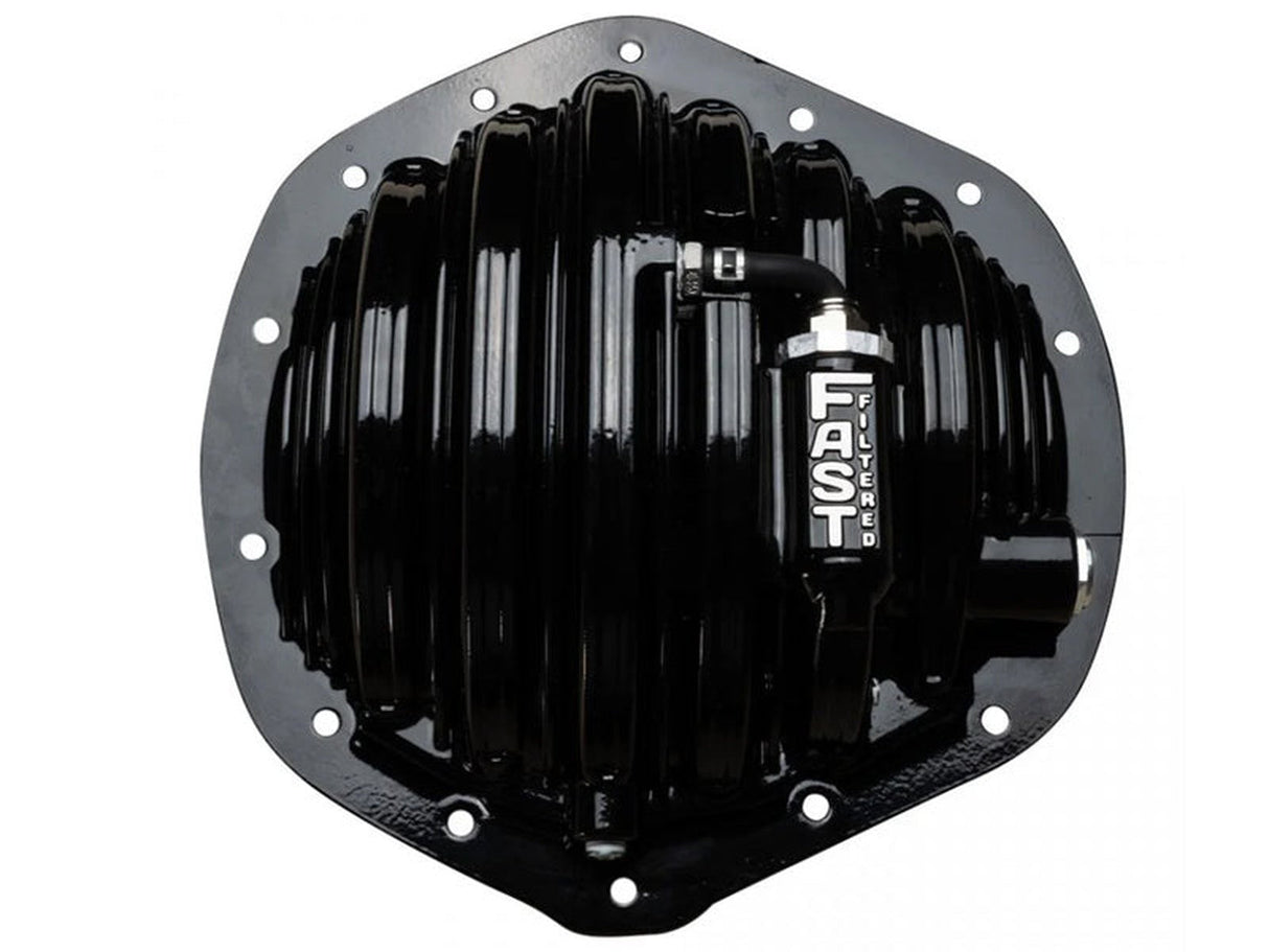 Fast Filtered Differential Cover, AAM 11.4 14 Bolt, Black, 2003-2022 Dodge Ram 5.9L 6.7L Cummins, 2001-2019 GM 6.6L Duramax LB7 LLY LBZ LMM LML L5P Fast Coolers