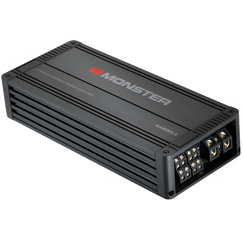 Monster AAM100.4 Mini 4-Channel Amplifier Monster Audio