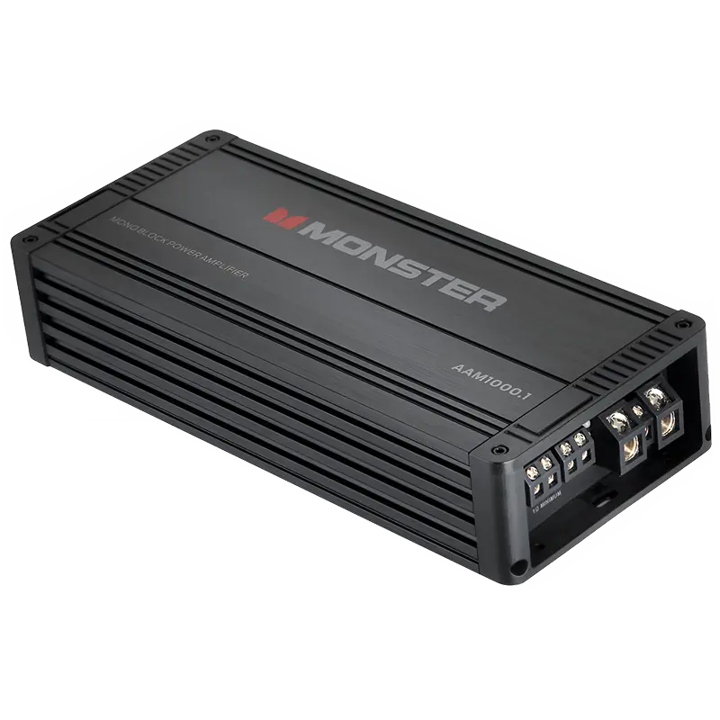 Monster AAM1400.1 1400W RMS Mini Monoblock Amplifier