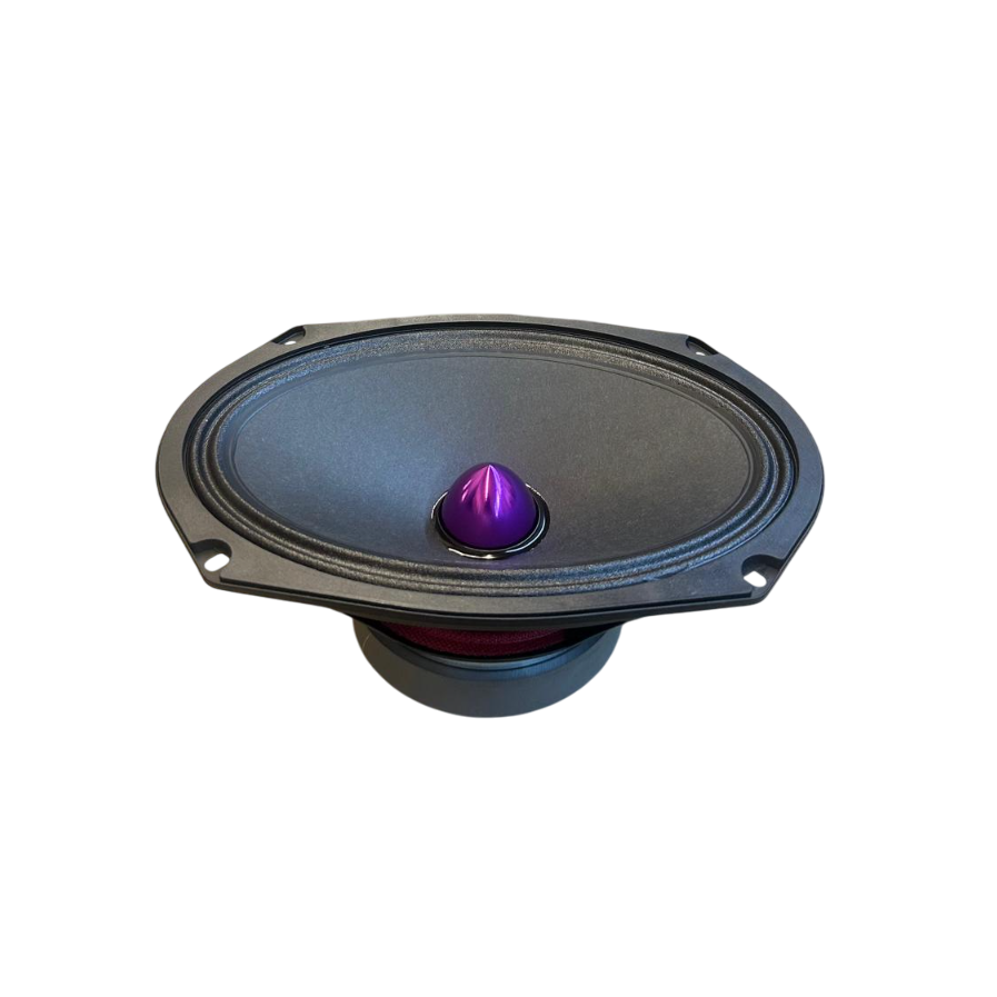 Audio Xtreme Code AC-ZRO69 | 6"x9" 250W RMS Midrange Speaker with Bullet (Single)