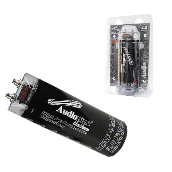 Audiopipe ACAP-3500 3.5 Farad Power Capacitor
