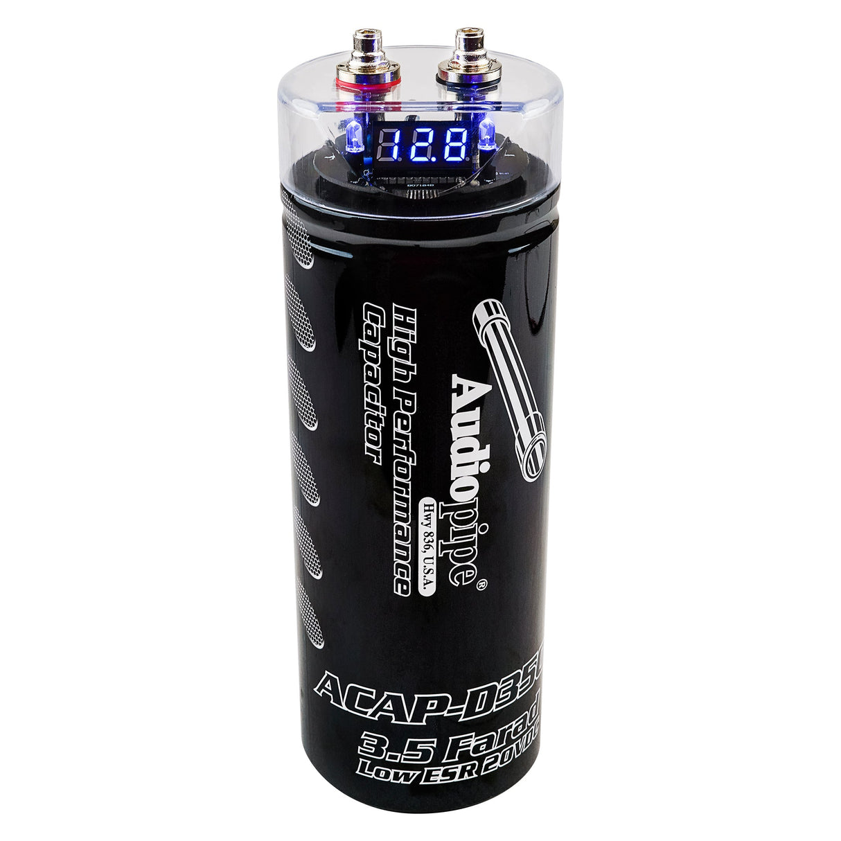 High Power Capacitor (ACAP-D3500) Audiopipe