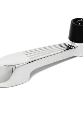 ACP Door Window Handle with Black Knob Ford F-100 F-250 F-350 1956 Chrome