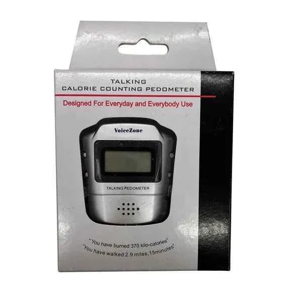Talking Calorie Counting Pedometer with Clip TekShack