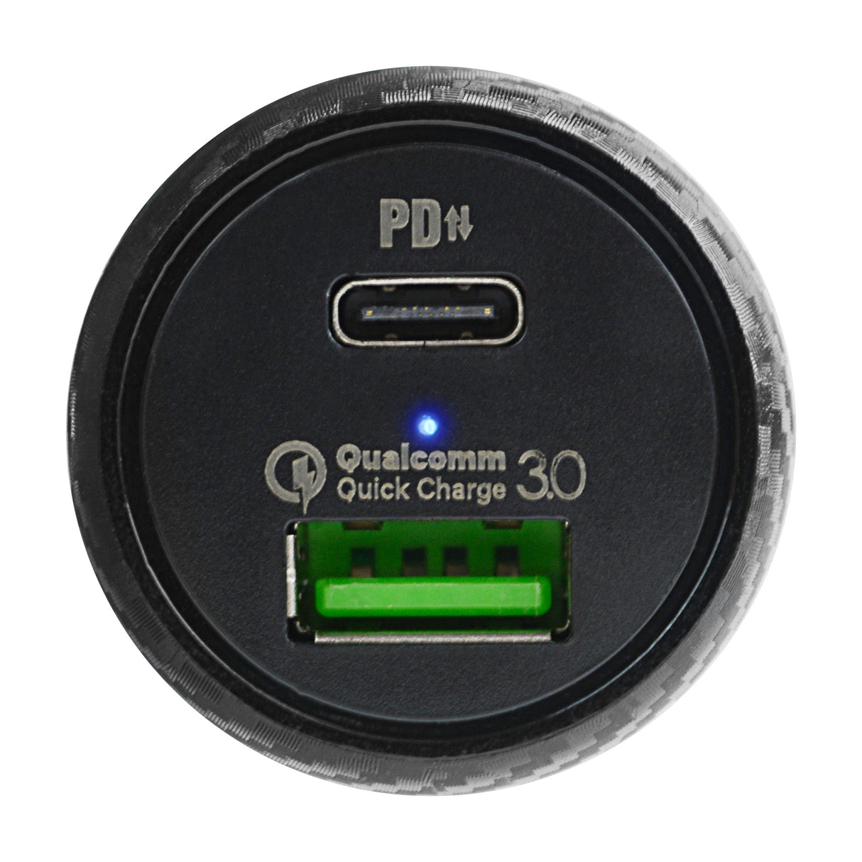 AIQ-UCCIG-QC3 - QC3.0 + PD 20W Dual USB Car Charger Audiopipe