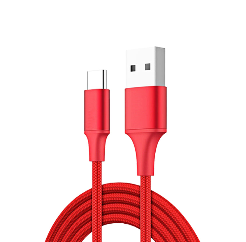 AIQ-USBTYC-10RED 10’ TYPE C TO USB Cable Audiopipe