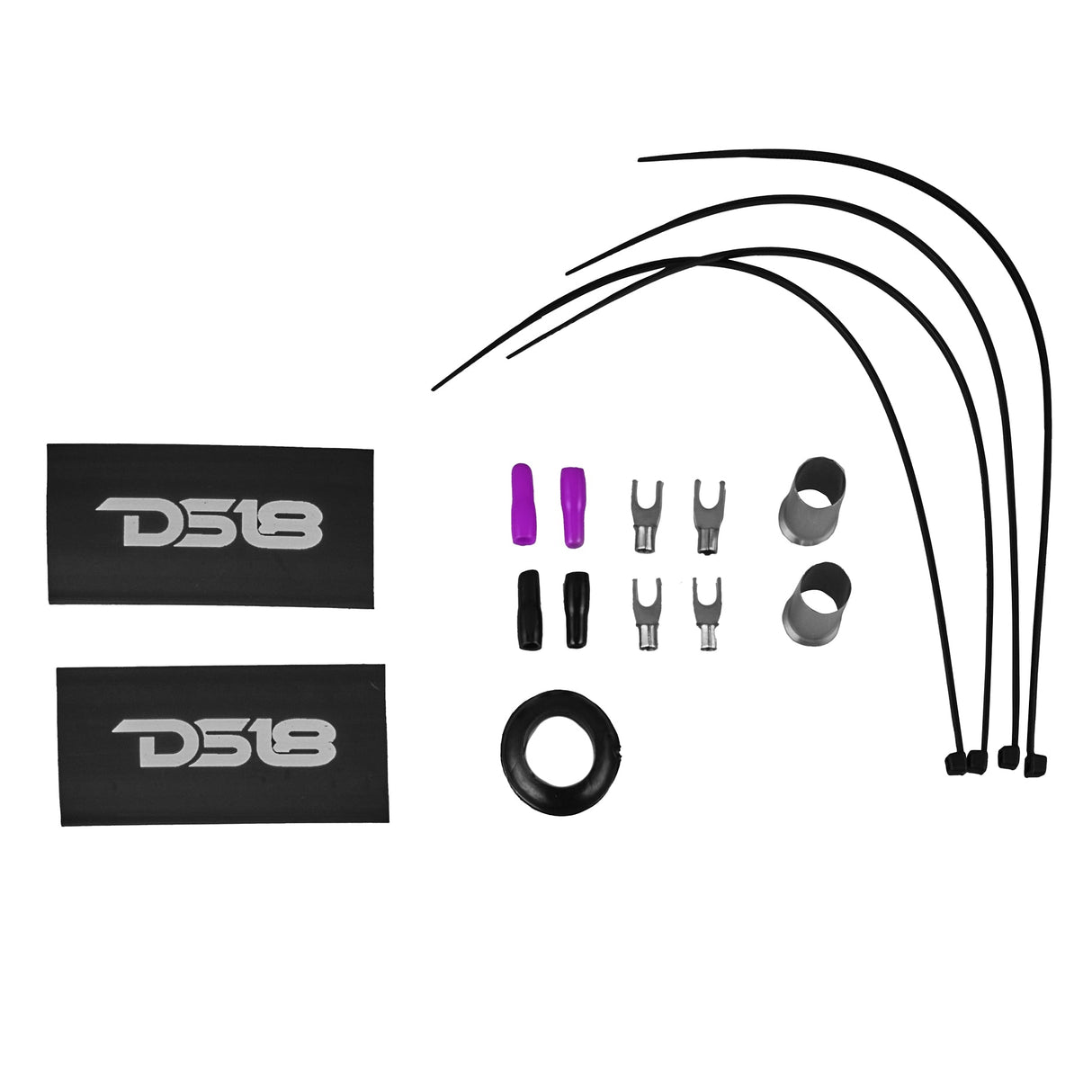 8-GA Amplifier Installation Wiring Kit - Purple DS18