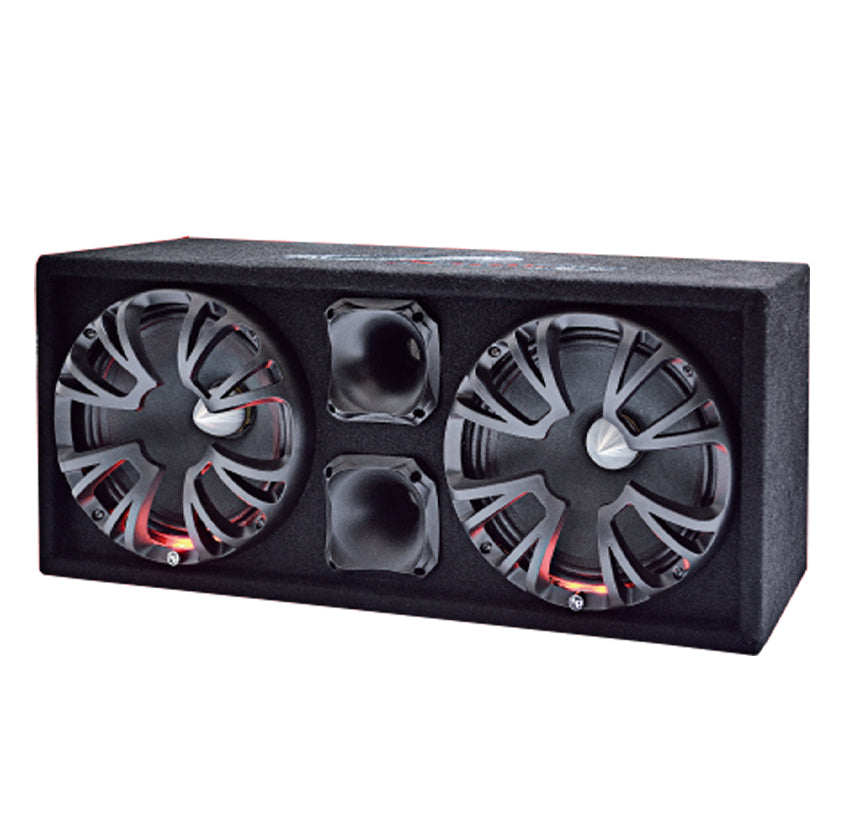 High Performance Sealed Enclosure (AP-CHULD-102), Sold individually Audiopipe