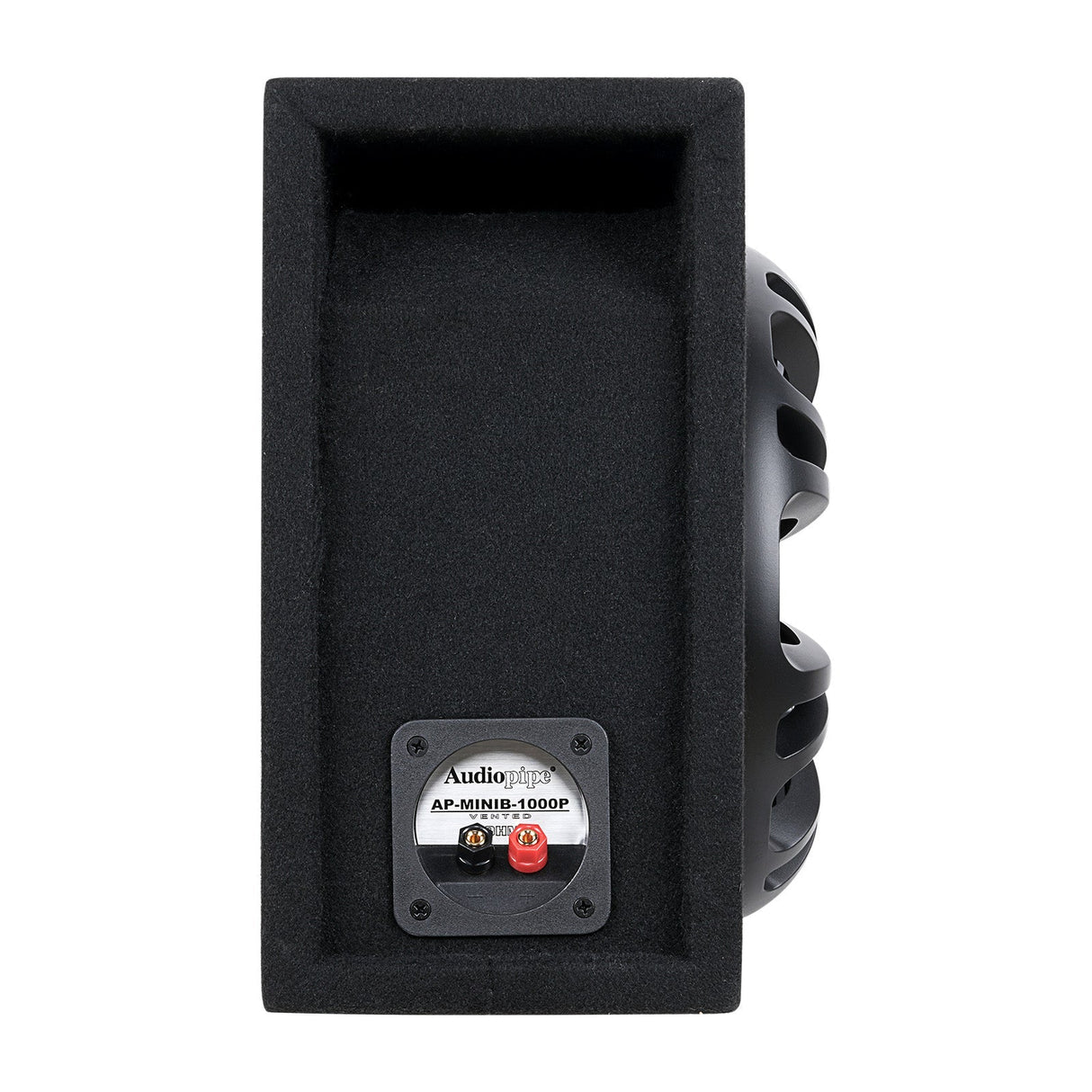 High Performance Vented Enclosure (AP-MINIB-1000P) Audiopipe