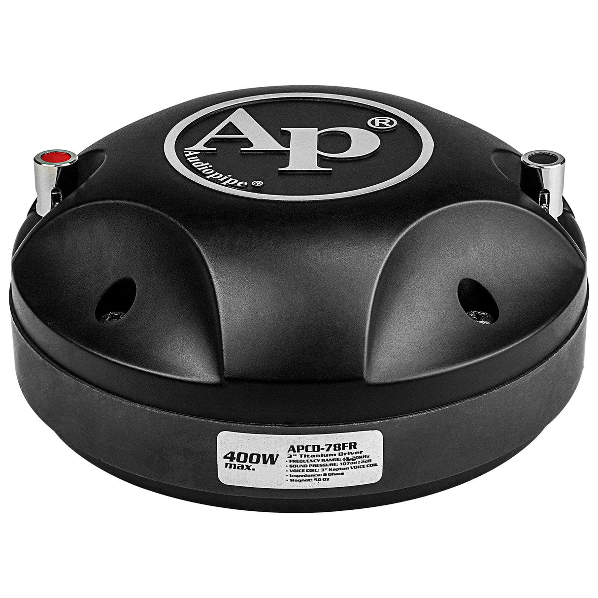 400 Watts Titanium Compression Driver (APCD-78FR), Sold individually Audiopipe