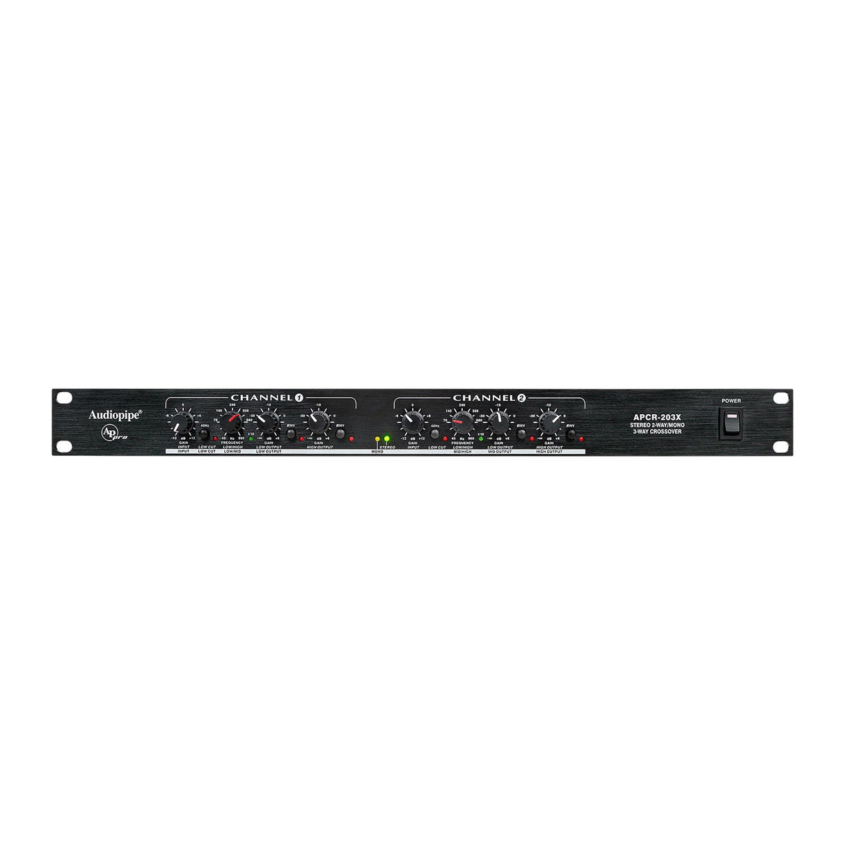 Professional Audio Signal Processor (APCR-203X) Audiopipe