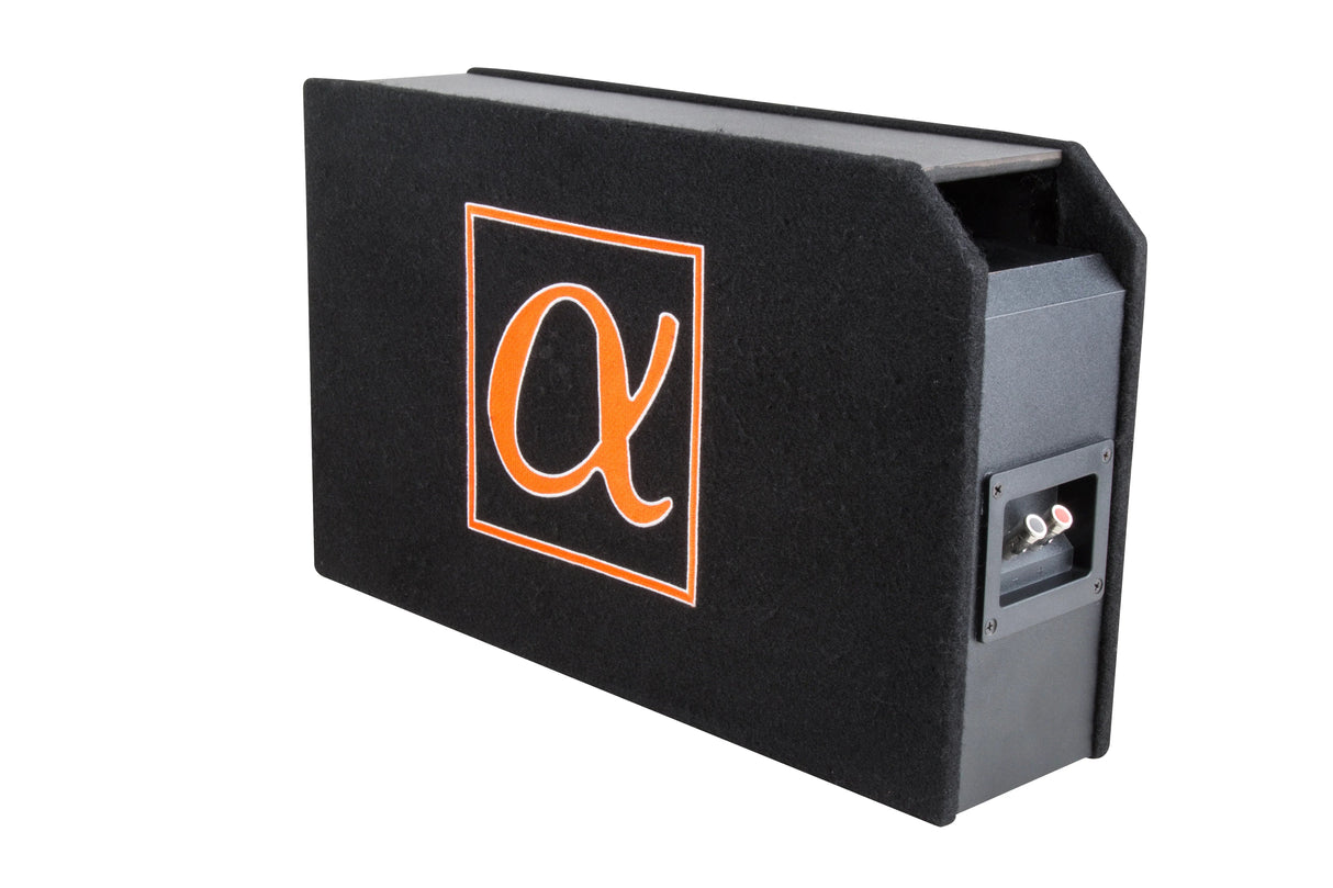 Alphasonik DCP8 8" 350W RMS Slim Loaded Subwoofer Port Bass Enclosure Alphasonik