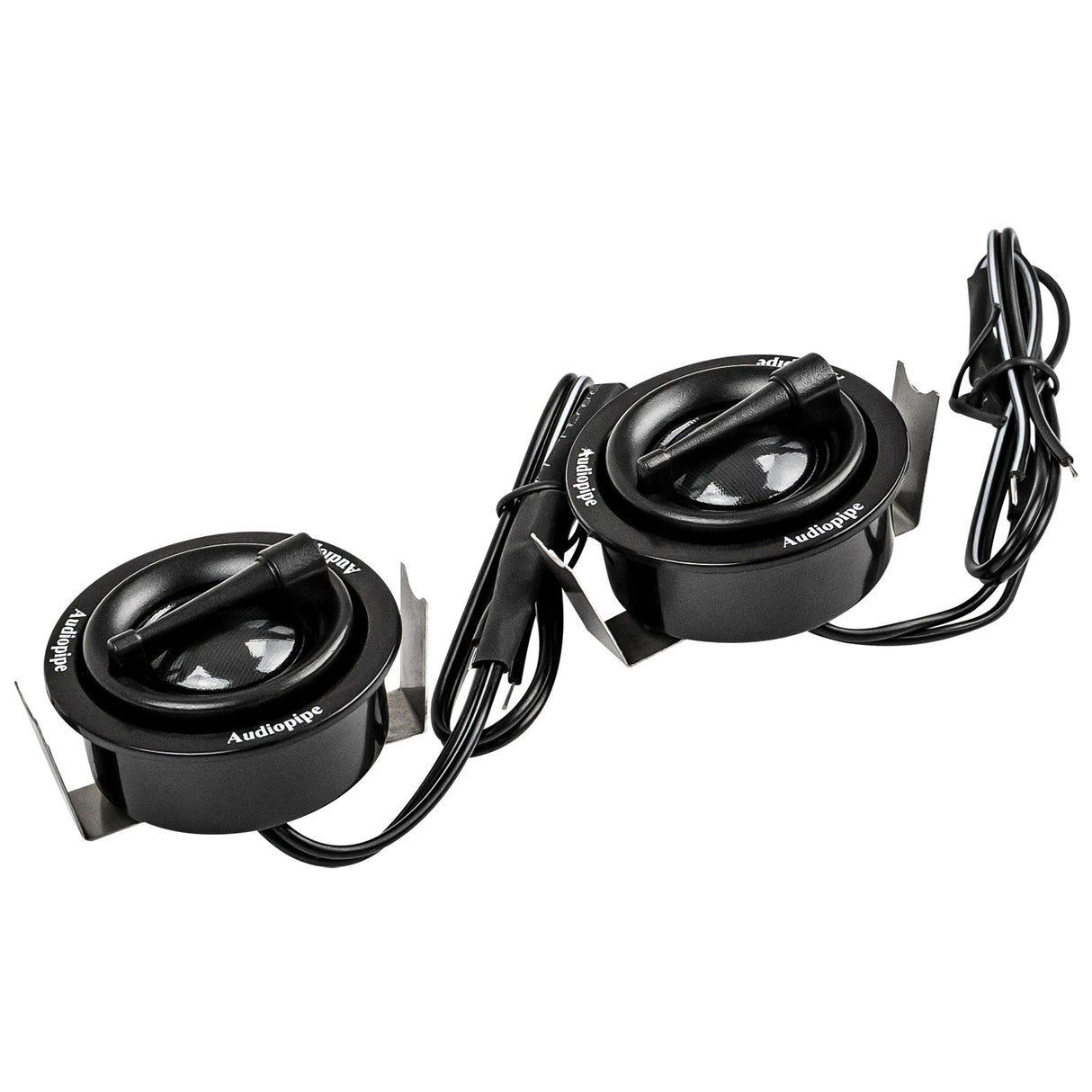 Super High Frequency Soft Dome Tweeter (APHE-T100), Sold in pairs Audiopipe