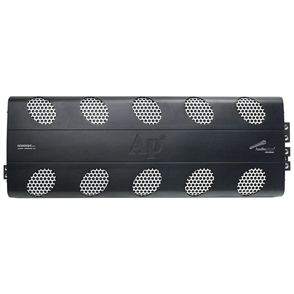 Audiopipe APHF-12000D-H1 12000W RMS Full Range Class D Amplifier