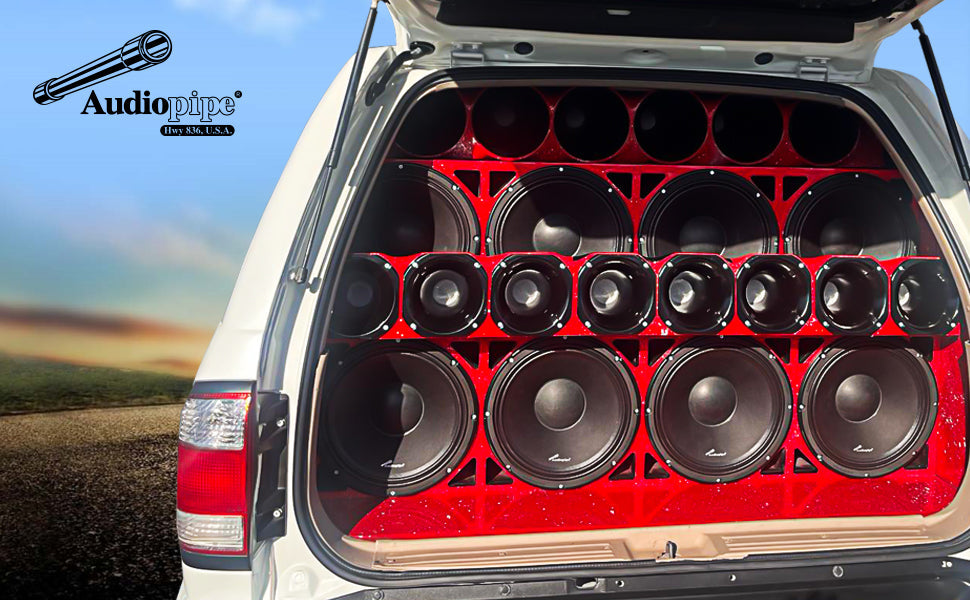 12" Mid-Low Frequency Loudspeaker (APLMB-12), Sold individually Audiopipe